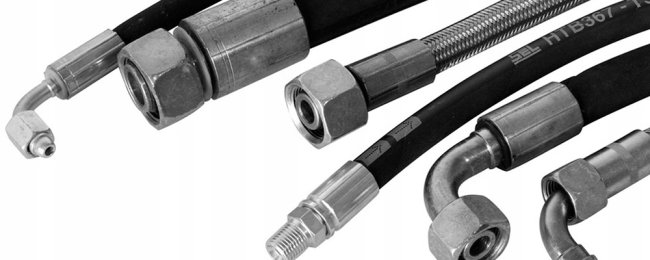 High-pressure hoses for aircraft